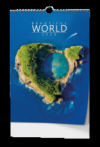 Nástěnný kalendář - Beautiful world - A3 foto