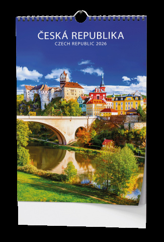 Nástěnný kalendář - Česká republika - A3
