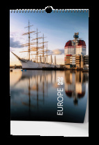 Nástěnný kalendář - Europe - A3 foto