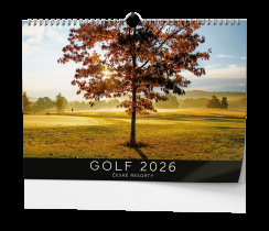Nástěnný kalendář - Golf - české resorty foto