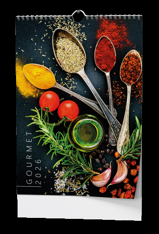Nástěnný kalendář - Gourmet  - A3