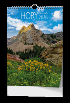Nástěnný kalendář - Hory - A3 foto