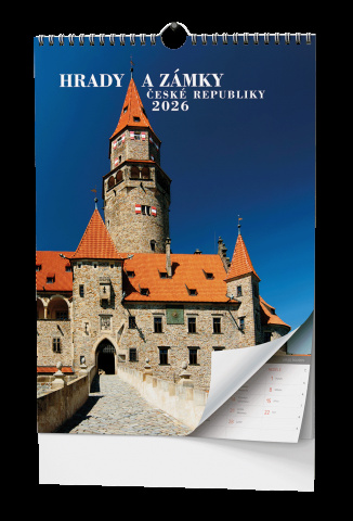 Nástěnný kalendář - Hrady a zámky České republiky