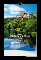 Nástěnný kalendář - Krásy Moravy a Slezska - A3 foto