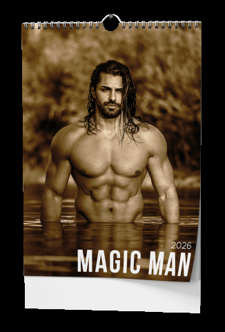 Nástěnný kalendář - Magic Man - A3