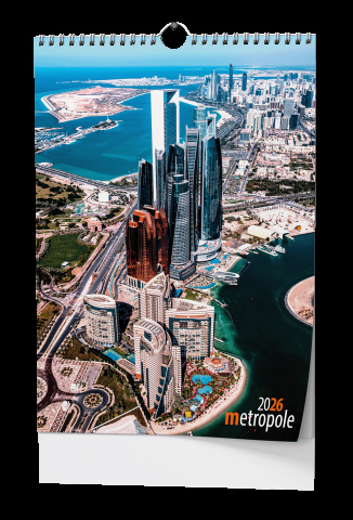 Nástěnný kalendář - Metropole - A3