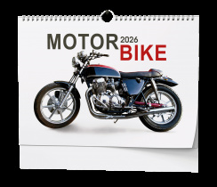 Nástěnný kalendář - Motorbike - A3 foto