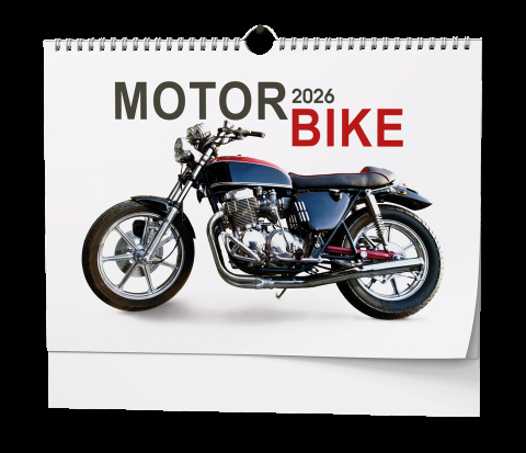 Nástěnný kalendář - Motorbike - A3