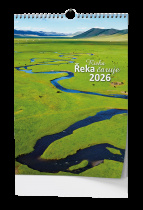 Nástěnný kalendář - Řeka čaruje - A3 foto