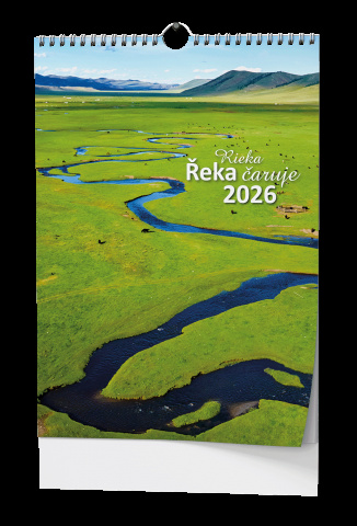 Nástěnný kalendář - Řeka čaruje - A3