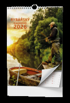 Nástěnný kalendář - Rybářský kalendář  - A3 foto