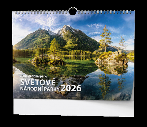 Nástěnný kalendář - Světové národní parky