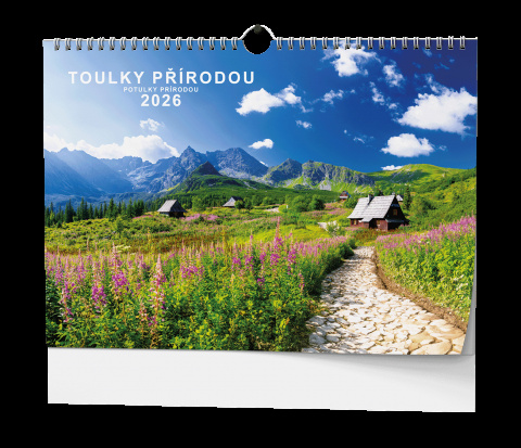 Nástěnný kalendář - Toulky přírodou - A3