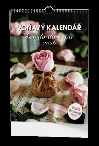 Nástěnný kalendář - Voňavý kalendář Kouzlo domova - A3
