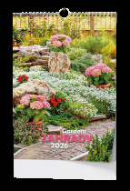 Nástěnný kalendář - Zahrady - A3 foto