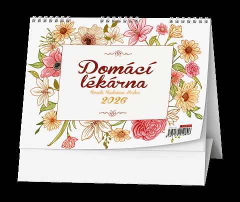 Stolní kalendář - Domácí lékárna (Renata Raduševa Herber)