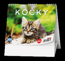 Stolní kalendář - IDEÁL - Kočky /s kočičími jmény/ foto