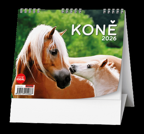 Stolní kalendář - IDEÁL - Koně