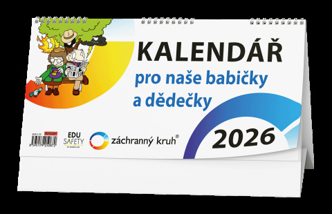 Stolní kalendář - Kalendář pro naše babičky a dědečky