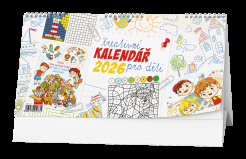 Stolní kalendář - Kreativní kalendář pro děti foto