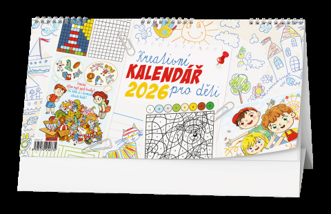 Stolní kalendář - Kreativní kalendář pro děti