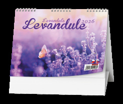 Stolní kalendář - Levandule foto