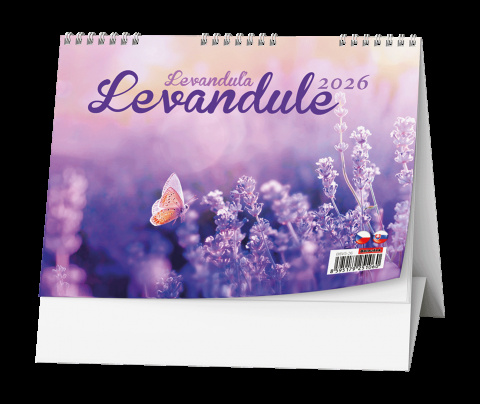 Stolní kalendář - Levandule