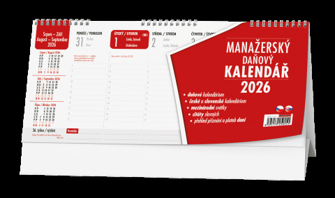 Stolní kalendář - Manažerský kalendář