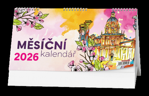 Stolní kalendář - Měsíční kalendář (měsíční kalendárium)
