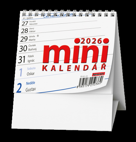 Stolní kalendář - MINI kalendář