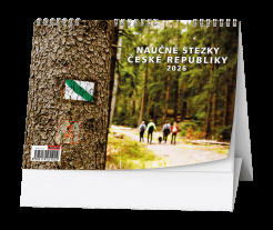 Stolní kalendář - Naučné stezky ČR foto