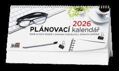 Stolní kalendář - Plánovací daňový kalendář 2026 foto
