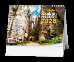 Stolní kalendář - Poznáváme Českou republiku foto