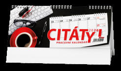 Stolní kalendář - Pracovní kalendář CITÁTY I foto