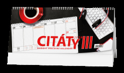 Stolní kalendář - Pracovní kalendář CITÁTY III foto