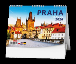 Stolní kalendář - Praha foto