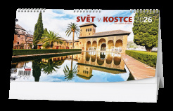 Stolní kalendář - Svět v kostce foto