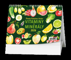 Stolní kalendář - Vitamíny a minerály Renaty Raduše Herber foto