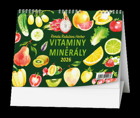 Stolní kalendář - Vitamíny a minerály Renaty Raduše Herber