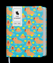 Týdenní diář - Student - V8 - lamino - kapesní - Kapybara foto