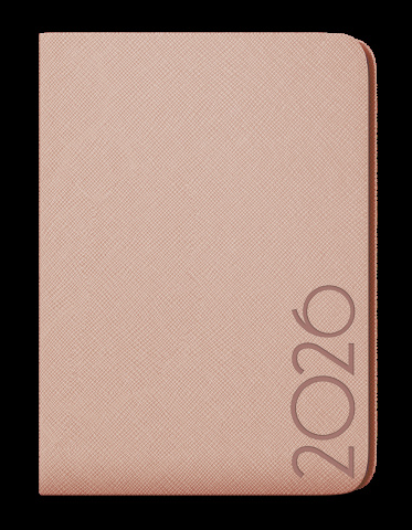 Týdenní diář - Zoro - Tora - A5 - pudrová