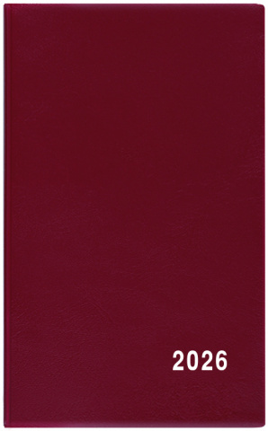 Týdenní diář - Alois - PVC - bordó