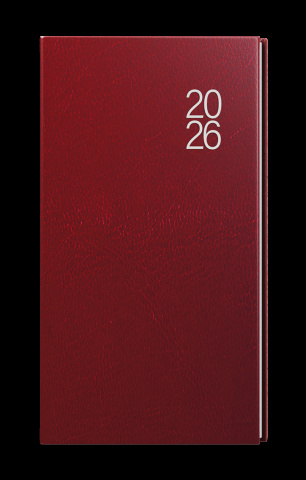 Týdenní diář - Jakub - Balacron - kapesní - bordó