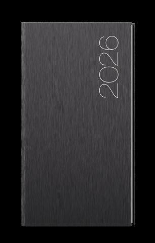Týdenní diář - Jakub - ForMen - kapesní - Black