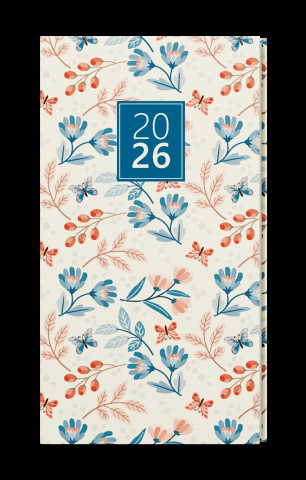 Týdenní diář - Jakub - Lamino - kapesní - Motýli