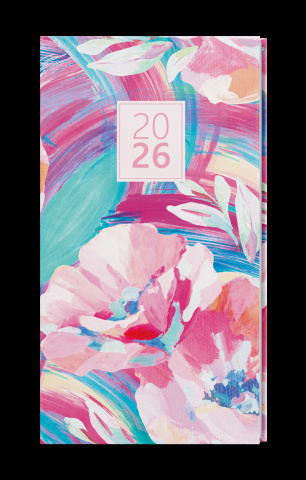 Týdenní diář - Jakub - Lamino - kapesní - Růžový