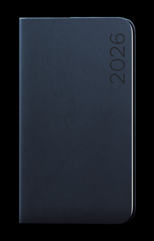 Týdenní diář - Jakub - Nuba - kapesní - antracitová