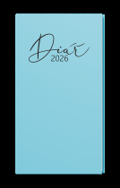 Týdenní diář - Jakub - Pastel - kapesní  - modrá foto