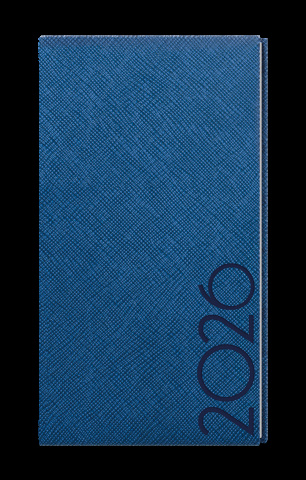 Týdenní diář - Jakub - Tora - kapesní - modrá
