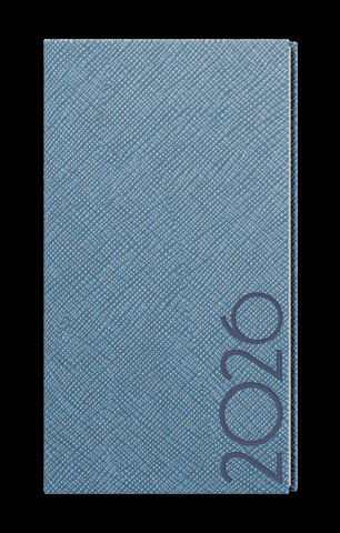 Týdenní diář - Jakub - Tora - kapesní - modrošedá